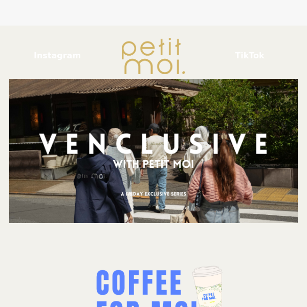 Venclusive with PM: Special Coffee That is Made for You | PMxPEEP Coffee