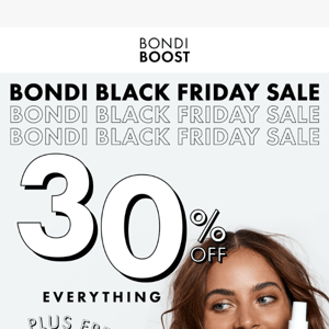 LAST DAY: Bondi Black Friday Sale 🖤✨