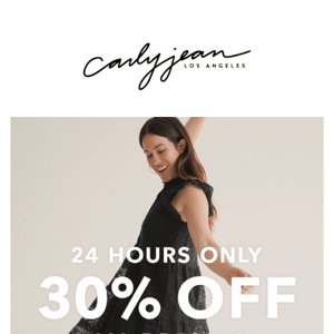 From us, to YOU! 🎁 30% OFF DRESSES