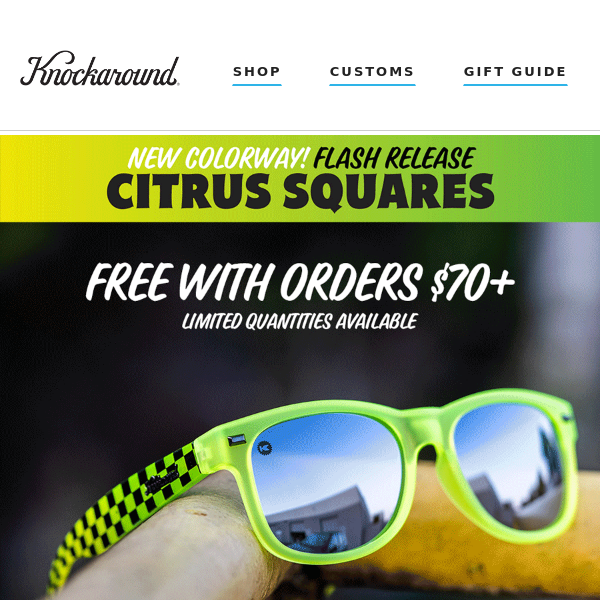 Get the New Citrus Squares FREE!