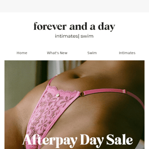 Afterpay Day Sale Is On! 🔥
