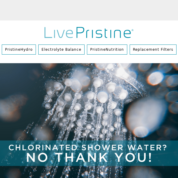 Say SO LONG to Chlorinated Shower Water 🚿