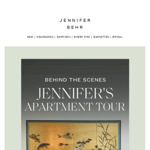 Jennifer's Apartment Tour