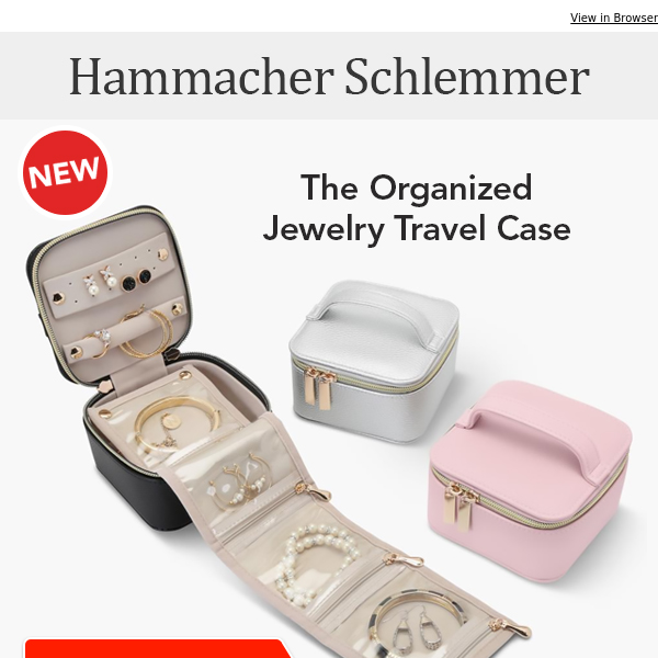 The Organized Jewelry Travel Case