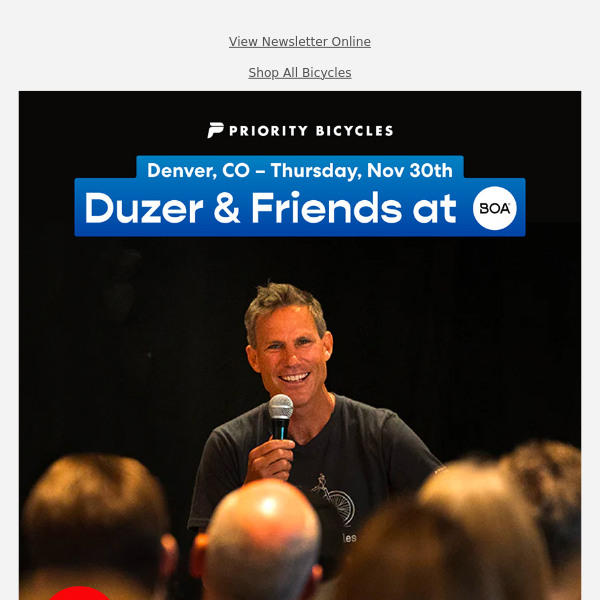 RSVP: Duzer & Friends in Denver!