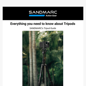 Everything you need to know about Tripods