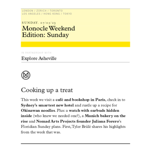 The Monocle Weekend Edition – Sunday 7 May 2023