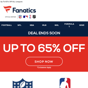 Our Fanatics Week Of Deals Is Here!