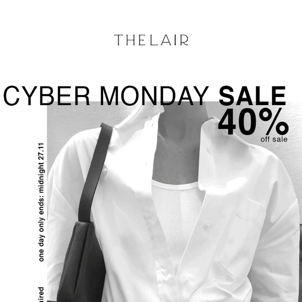 CYBER MONDAY SALE IS HERE