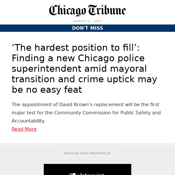 Finding a new Chicago police superintendent amid mayoral transition and crime uptick may not be easy