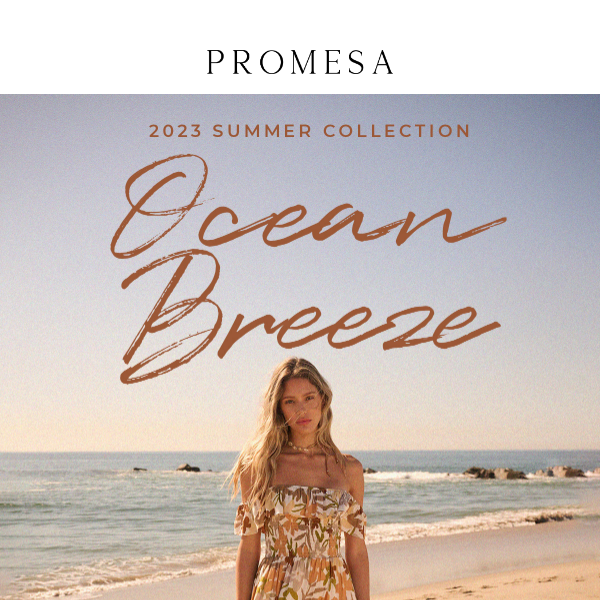 Our new Ocean Breeze summer collection is here!