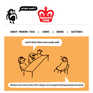 Welcome to the World of Modern Toss