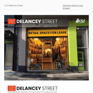 LES Retail Space Just off Essex Crossing for Lease
