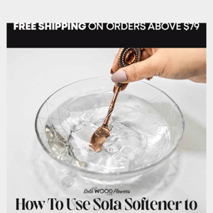 Why All Brides Love Sola Softener 👇