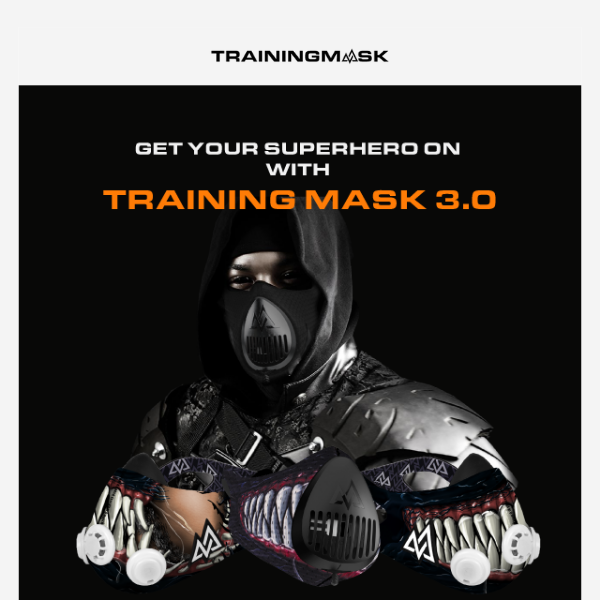 Time to Get Your Superhero On with Training Mask 3.0!