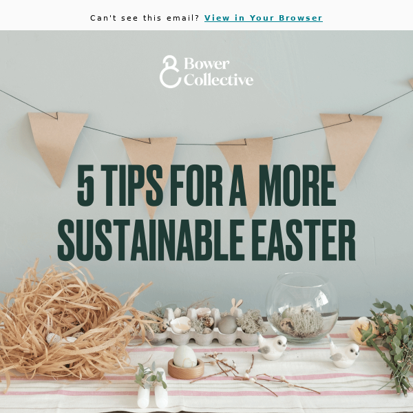 5 tips for an eggcellent sustainable Easter weekend