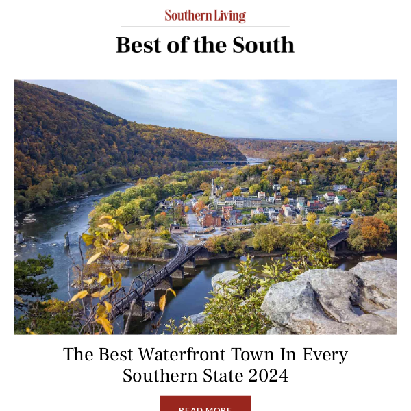 The Best Waterfront Town In Every Southern State 2024