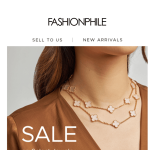SALE on Select Jewelry