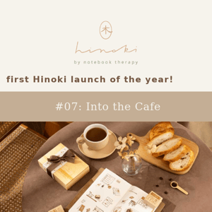 hinoki cafe is here!