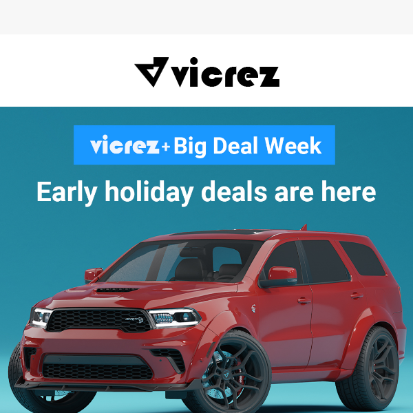 🚀 Vicrez+ Big Deal Week is LIVE! Dive into Massive Savings!