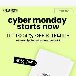 🎉SURPRISE🎉 Cyber Monday is HUGE!