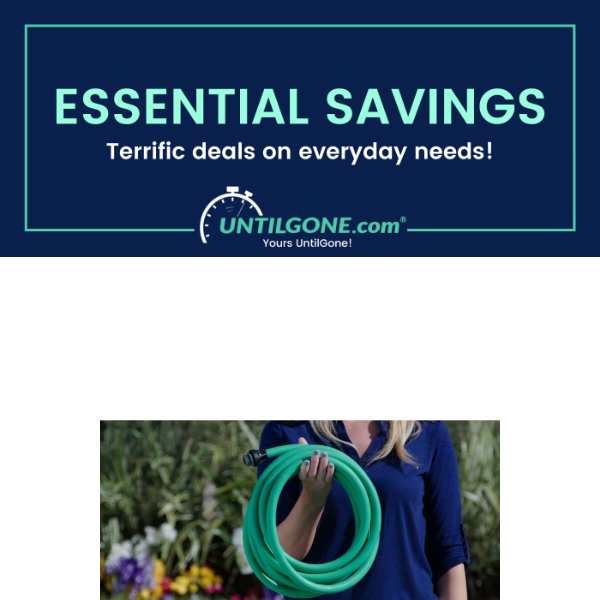 Essential Savings - 75% OFF Lizard Hose - The Amazing Expandable Hose