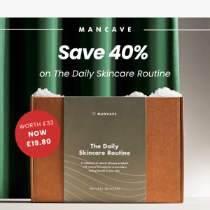 Save 40% on the Daily Skincare Routine 🎁