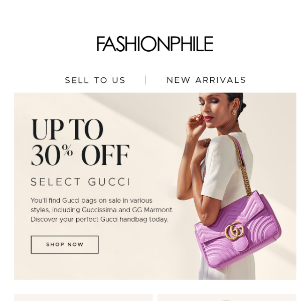 Up to 30% OFF Select Gucci - Fashionphile