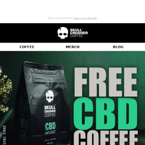 Snag a FREE bag of CBD Coffee