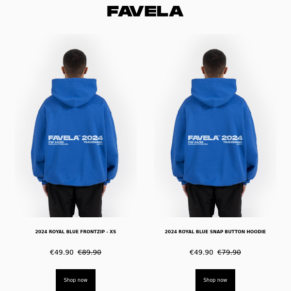 FRONTZIP BASIC – FAVELA Clothing