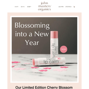 Just Re-stocked: Our Cherry Blossom Lip Calm! 🌸