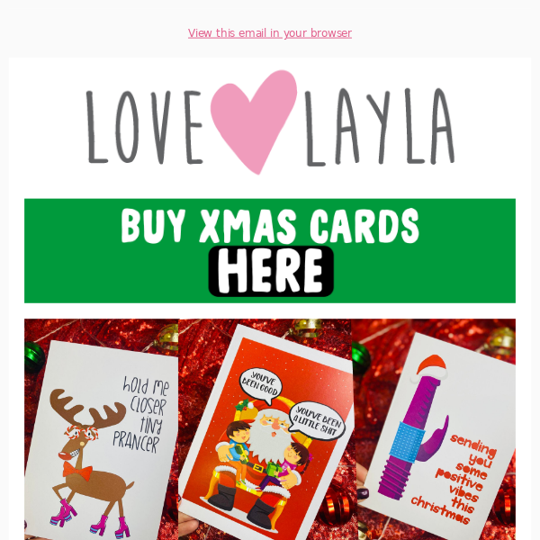 Xmas Cards ✅ 10 for £12.50