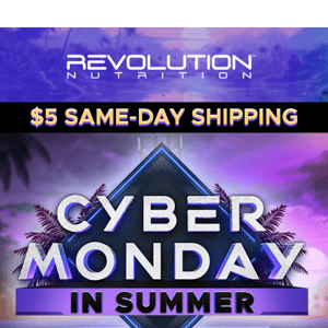 Free Shaker over $70 | Cyber Monday In Summer!