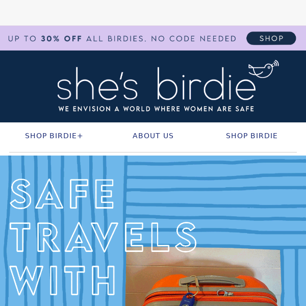 Travel Safe with Your Birdie