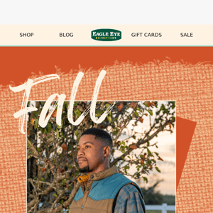 Shop 20% off our Fall Favorites for Men!