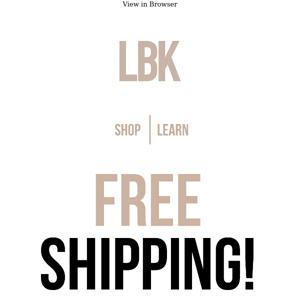FREE Shipping 🤗