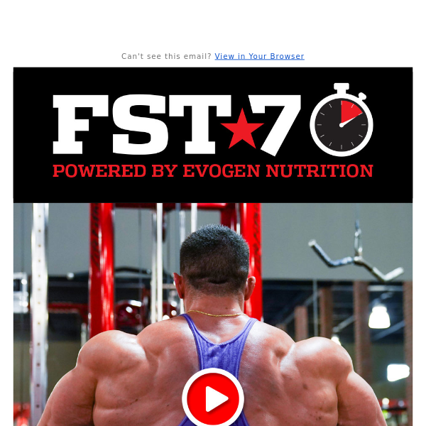 FST-7 🎥 Build Wider Lats For That Extreme V-Taper
