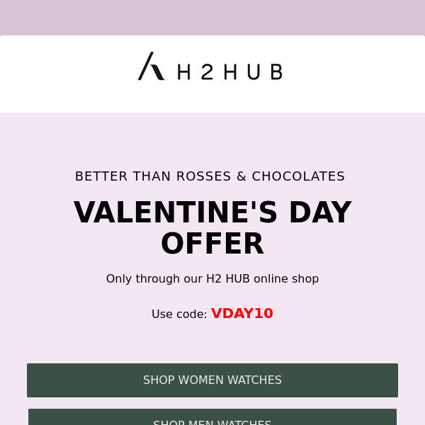 Nothing Says Love Like Our February Sale