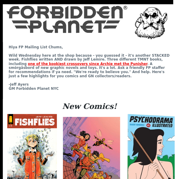 Forbidden Planet NYC (@FPNYC) / X
