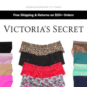 ONE DAY ONLY: $25 Panty Packs