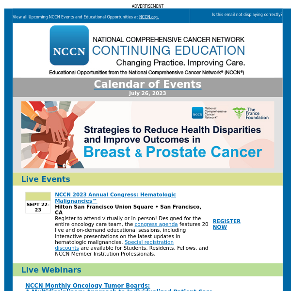 CME/CE Weekly - Access Live and On-Demand Activities on Immunotherapy-Related Toxicities and Adverse Events!