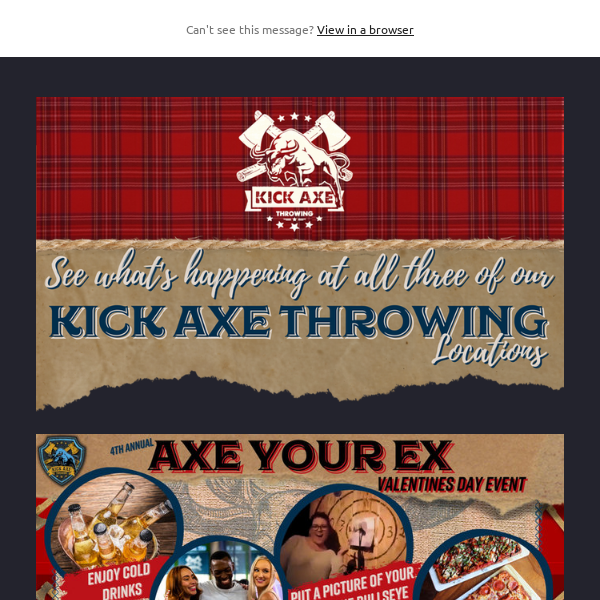 🪓Free Axe Throwing? Yes, Please! Details Inside🎯