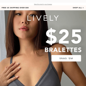 2023 Refresh: Start with $25 Bralettes
