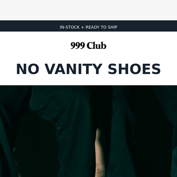 999 No Vanity Shoe