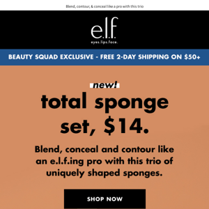 NEW Total Sponge Set 🙌 Get a Flawless Blend