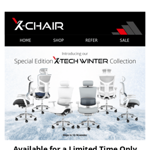 X-Tech Winter Collection NOW AVAILABLE