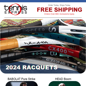 Test Drive or Review Best New 2024 Racquets🎾 & Bags with Free Stringing & Free Shipping