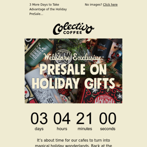 Early Access to Colectivo’s New Holiday Gifts!