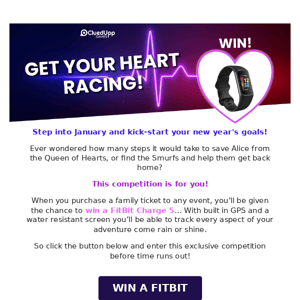 Win a FitBit watch! ⌚