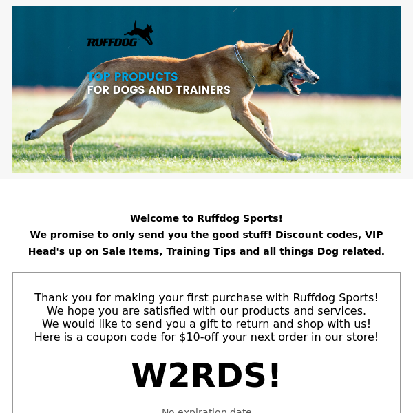 Welcome to Ruffdog! - Ruffdog Sports